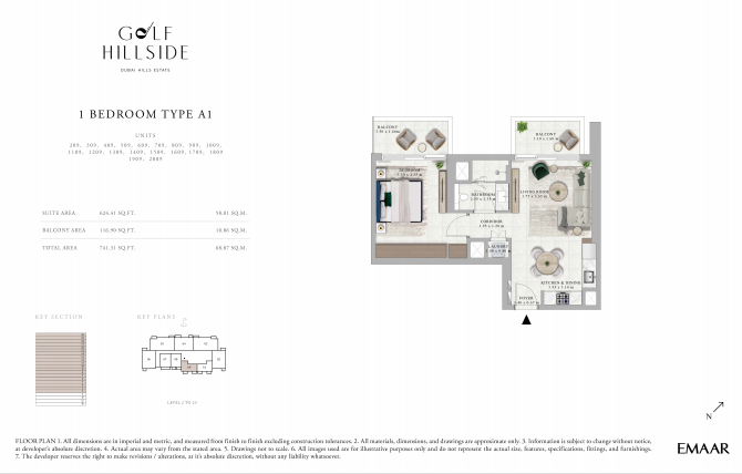 Floor Plan of Golf Hillside