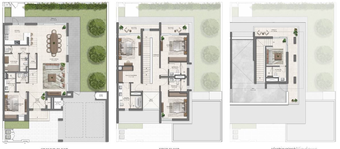 4 Bedroom Villas