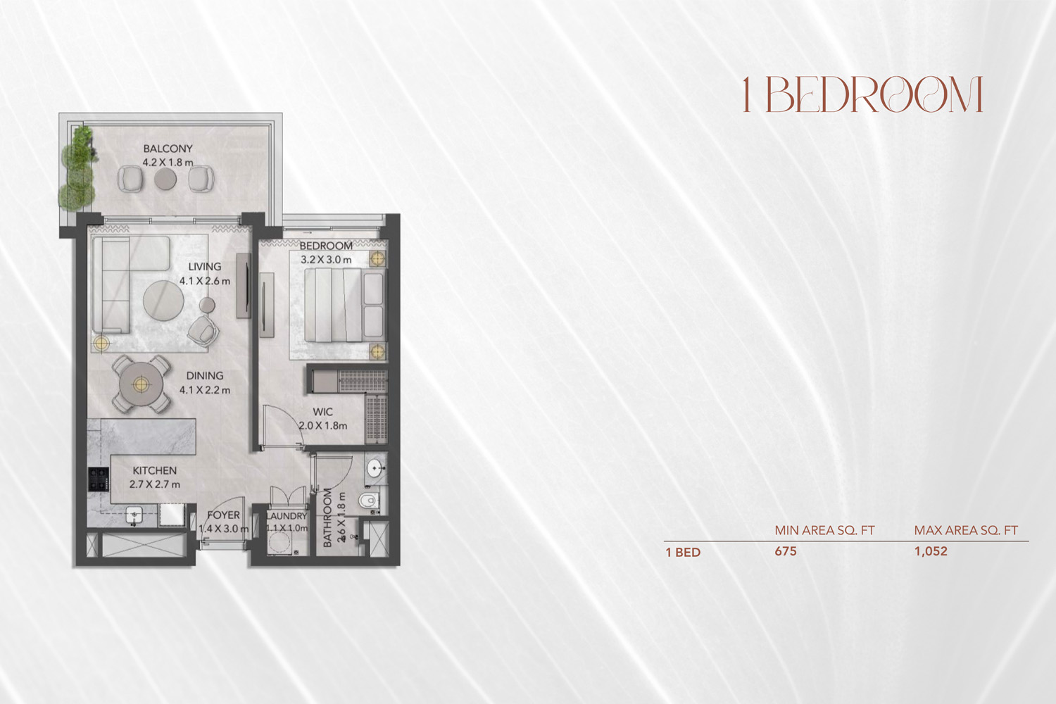1 BR
