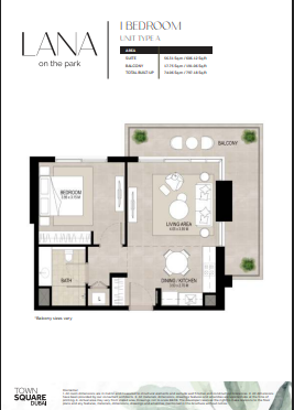 Lana On The Park - 1 BR