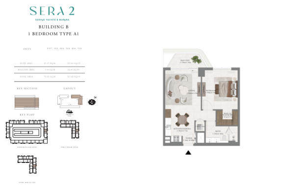 1 Bedroom (Apartments)