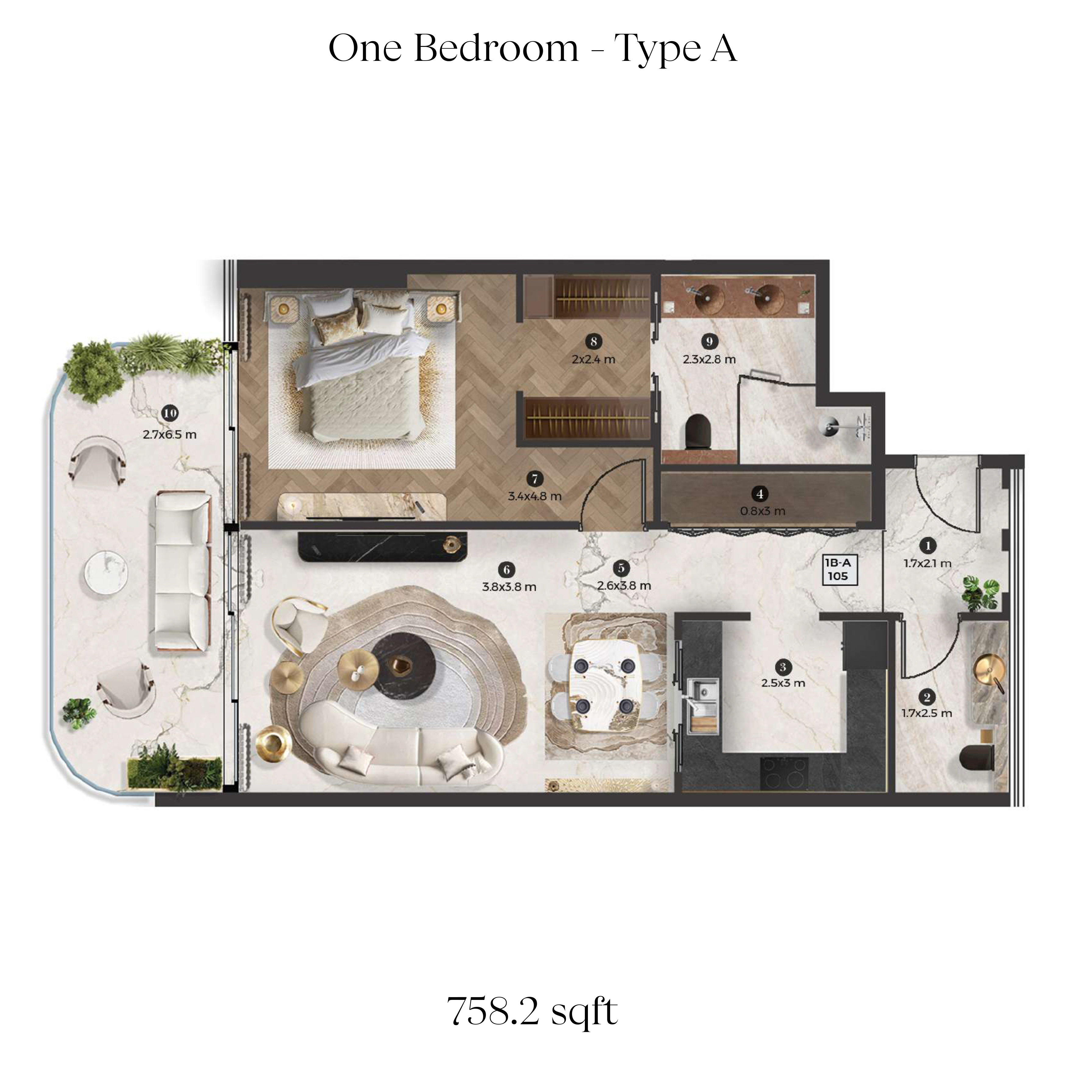 1 Bedroom