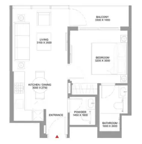 1 BR