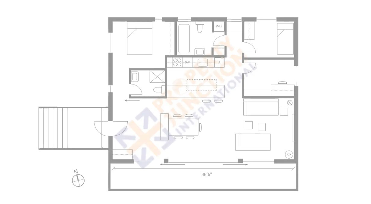 1 BR Apartment