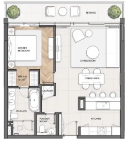 1 BR