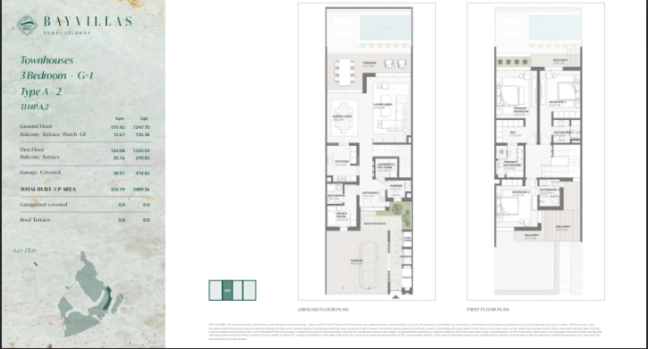 3 BR (Townhouse)