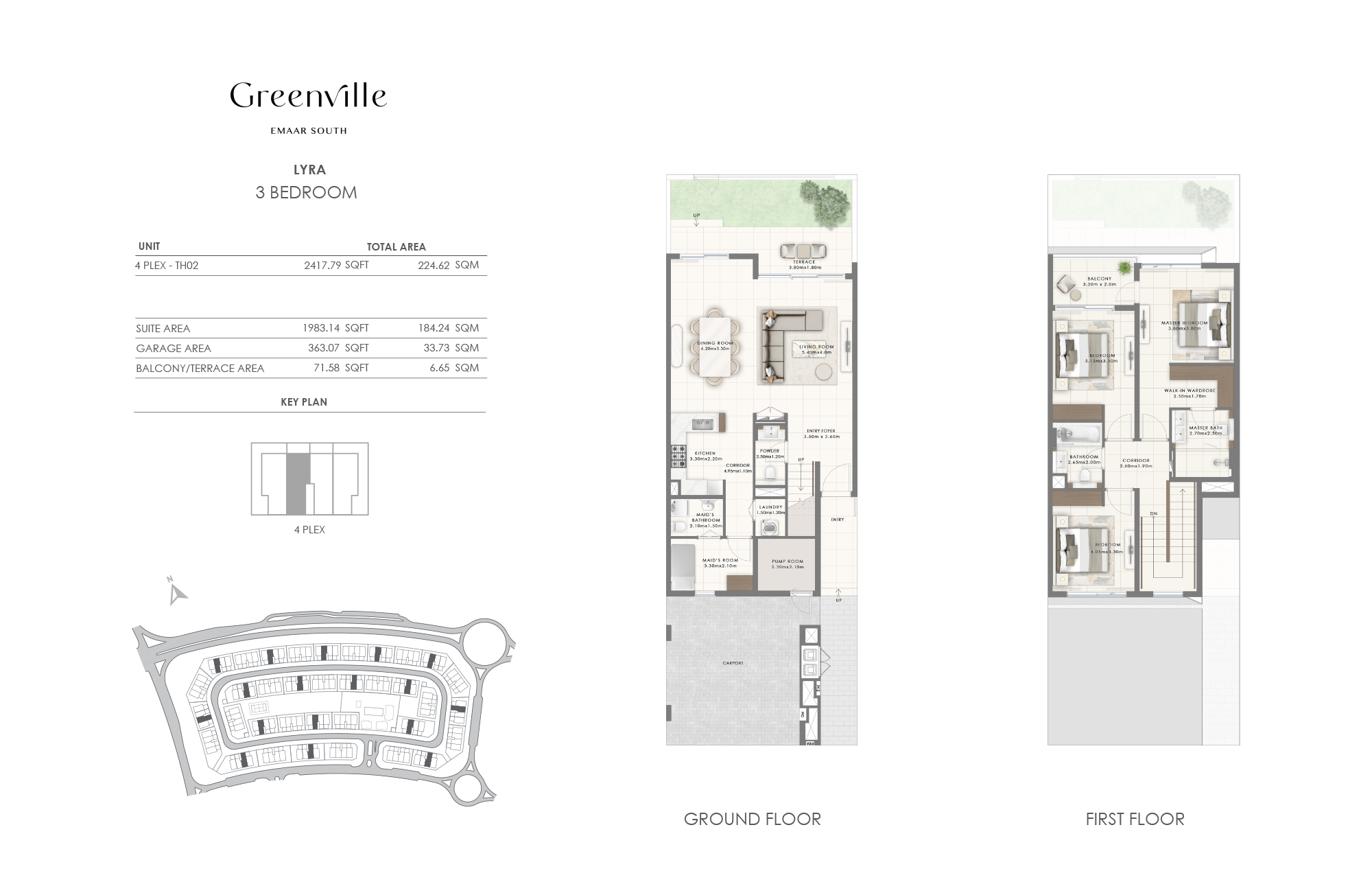 3 BR