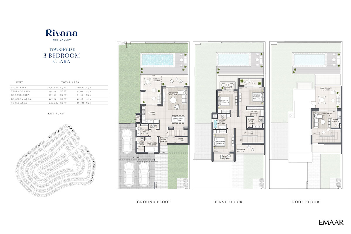 3 BR (Twin Villas)