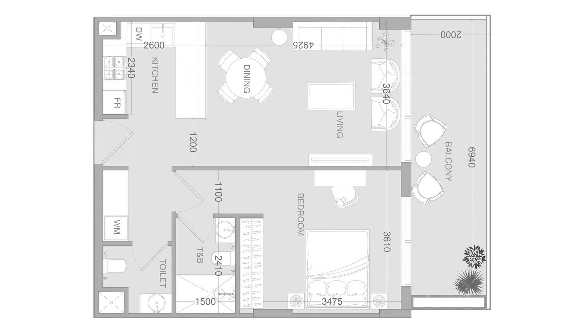 1 Bedroom