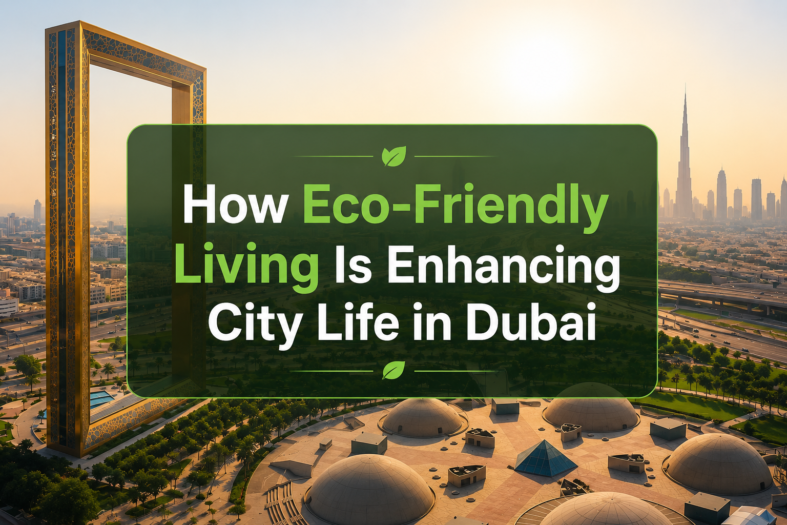 How Eco-Friendly Living Is Enhancing City Life in Dubai
