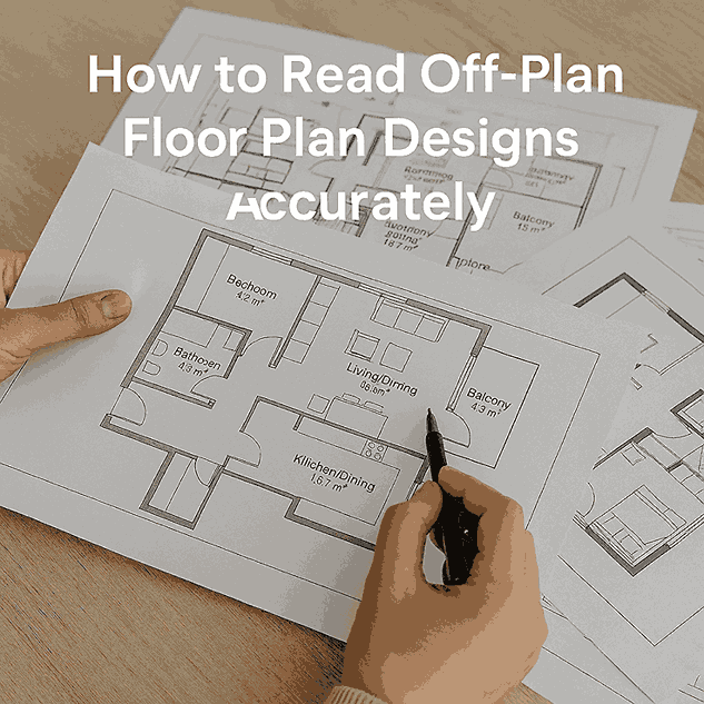 How to Read Off-Plan Floor Plan Designs Accurately