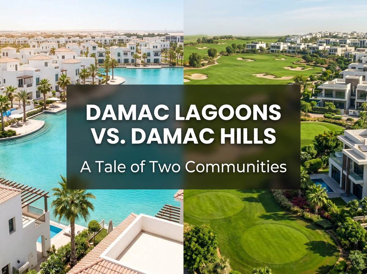 DAMAC Lagoons vs. DAMAC Hills: A Tale of Two Communities