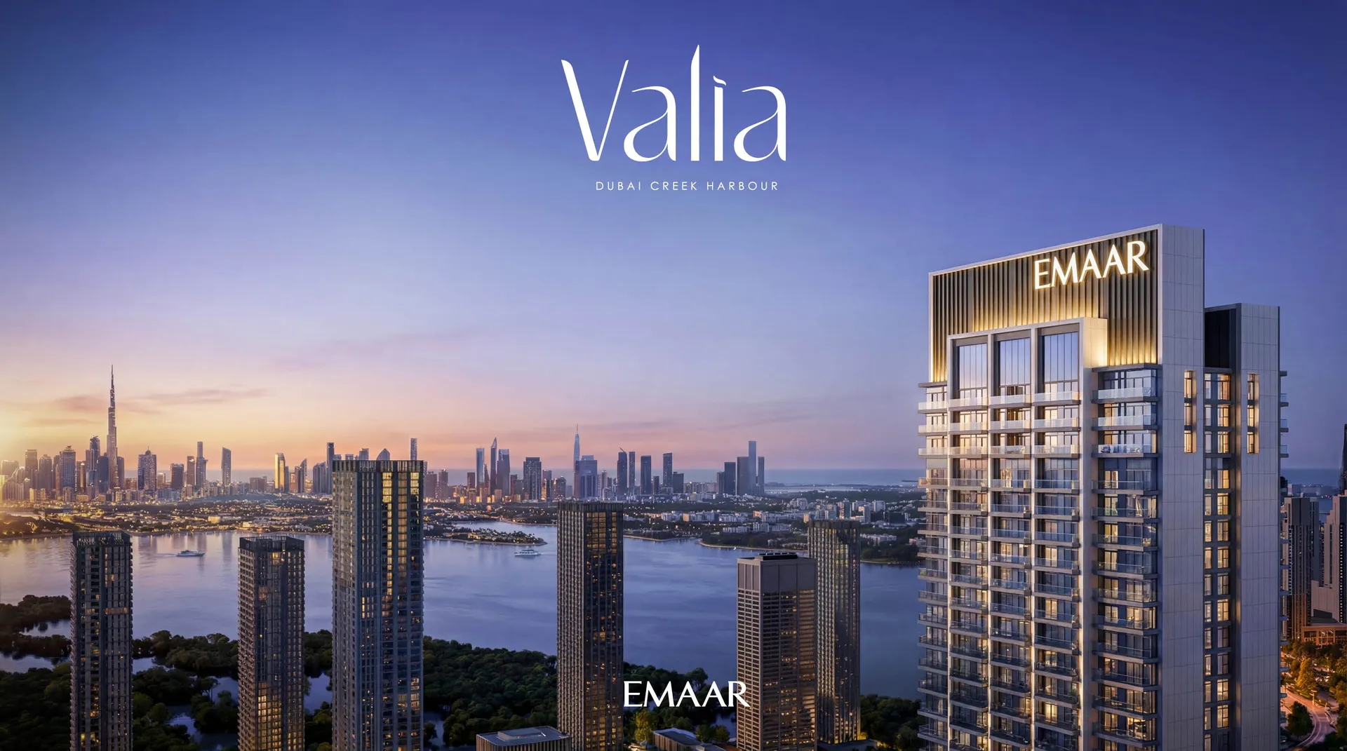 Valia Tower By Emaar At Dubai Creek Harbour