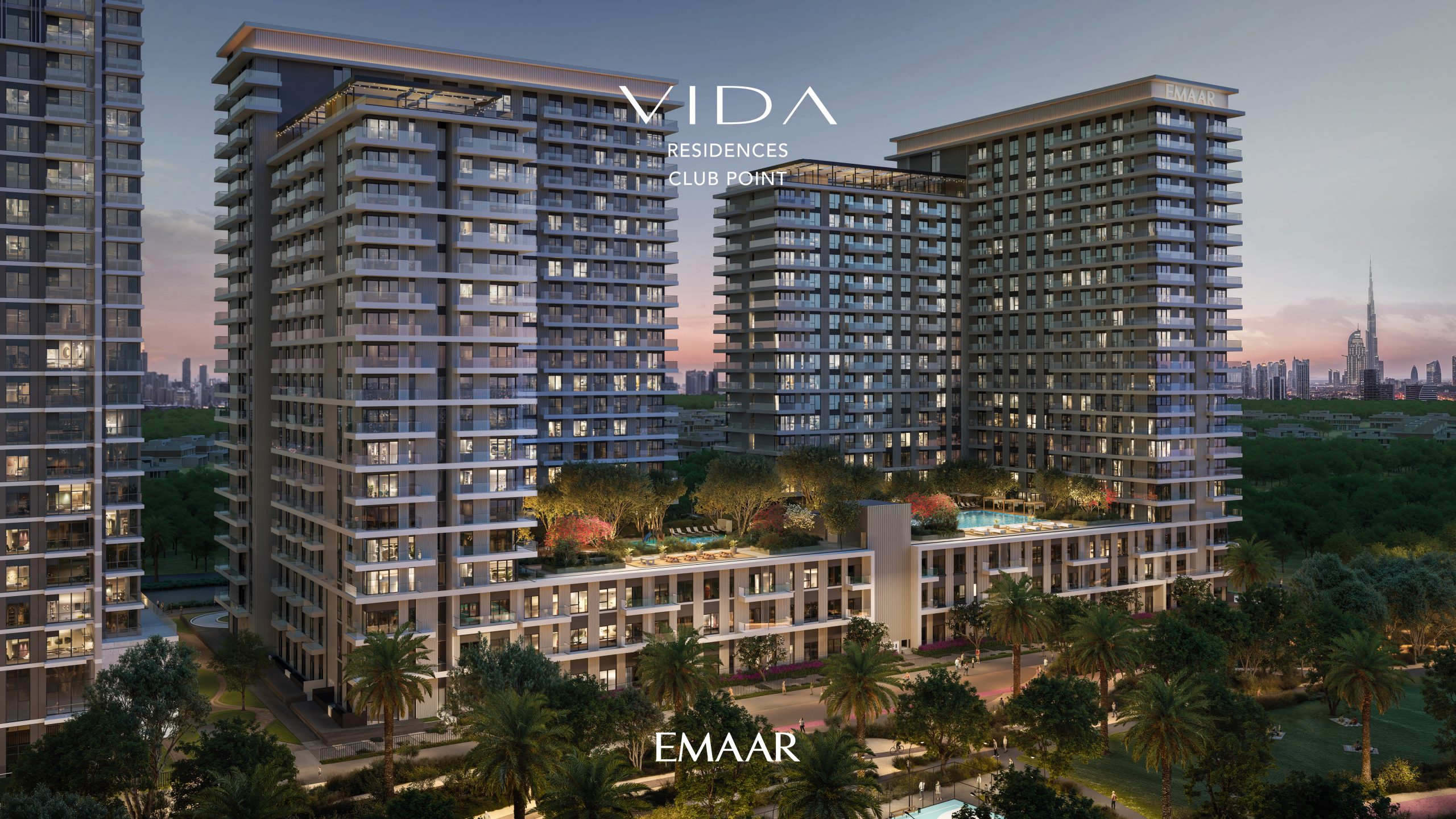 Vida Residences Club Point at Dubai Hills Estate by Emaar